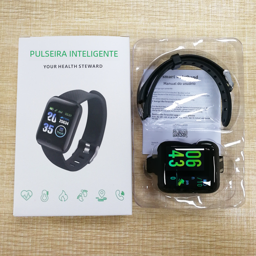 116Plus Smart Fitness Band with Color Screen and Bluetooth